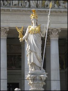 Pallas Athena, the Goddess of Wisdom