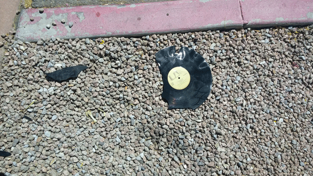 A melted album in Phoenix.