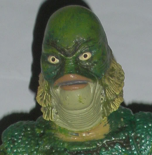 Detail of the Creature from the Black Lagoon