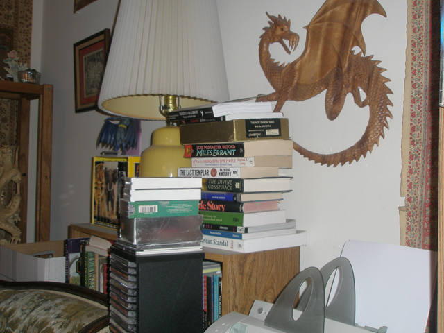Bookshelf before dragonboat