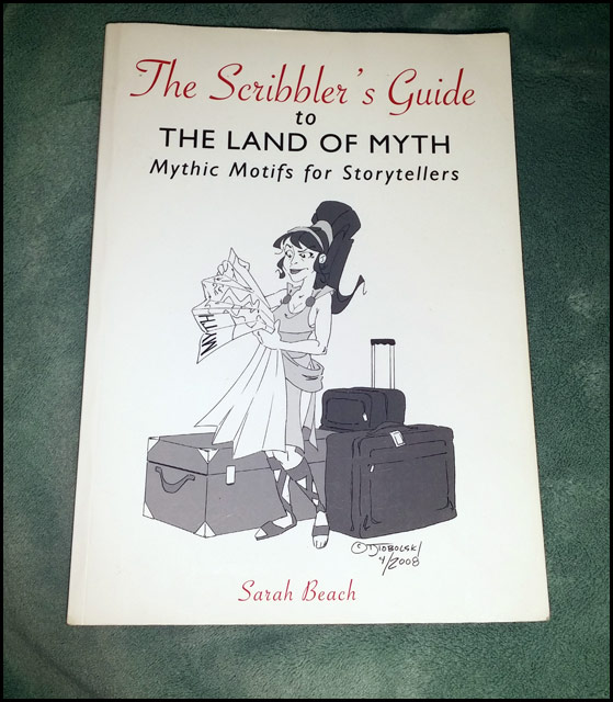 Physical copy of the Scribbler's Guide to the Land of Myth
